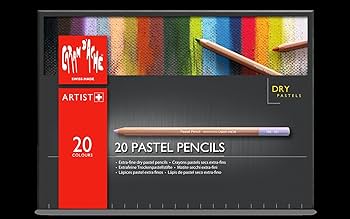 カランダッシュ　CARAN d'ACHE パステルペンシル 20本セット パステルペンシル 20色セット テクニックが広がるなめらかな